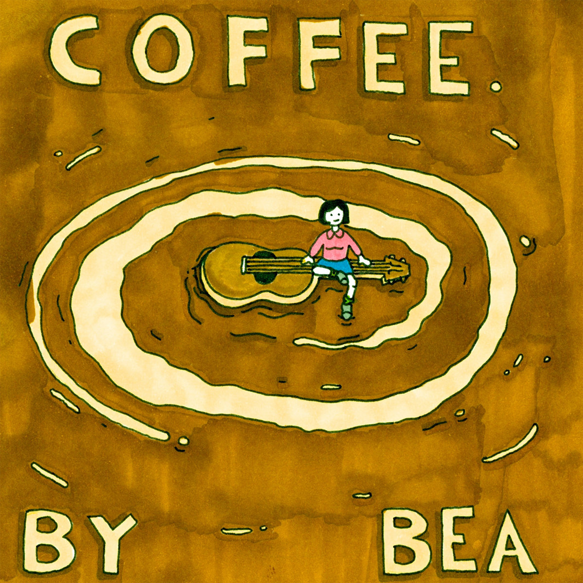 the cover of Beabadoobee single 'Coffee'