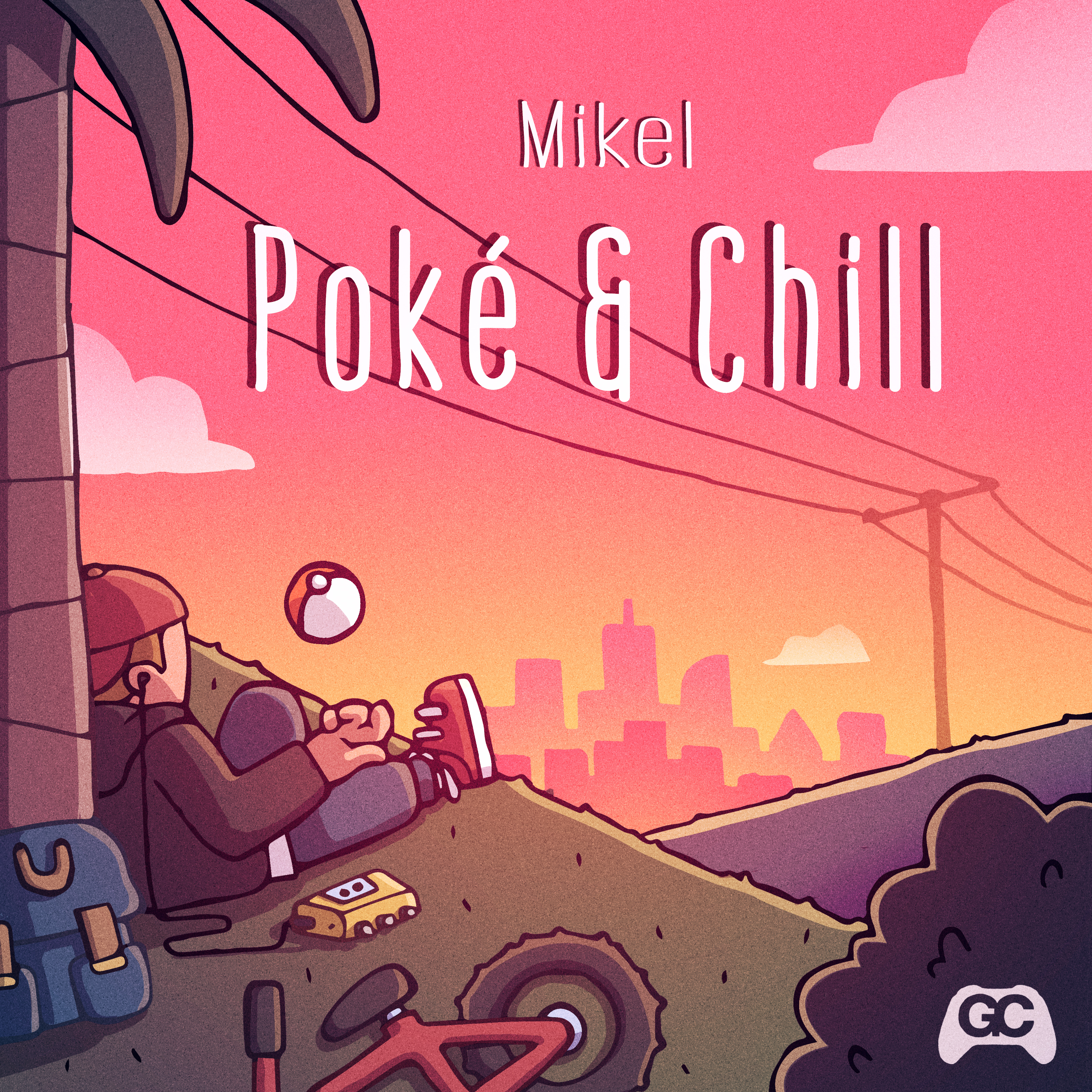 the cover of Mikel album 'Poké & Chill'