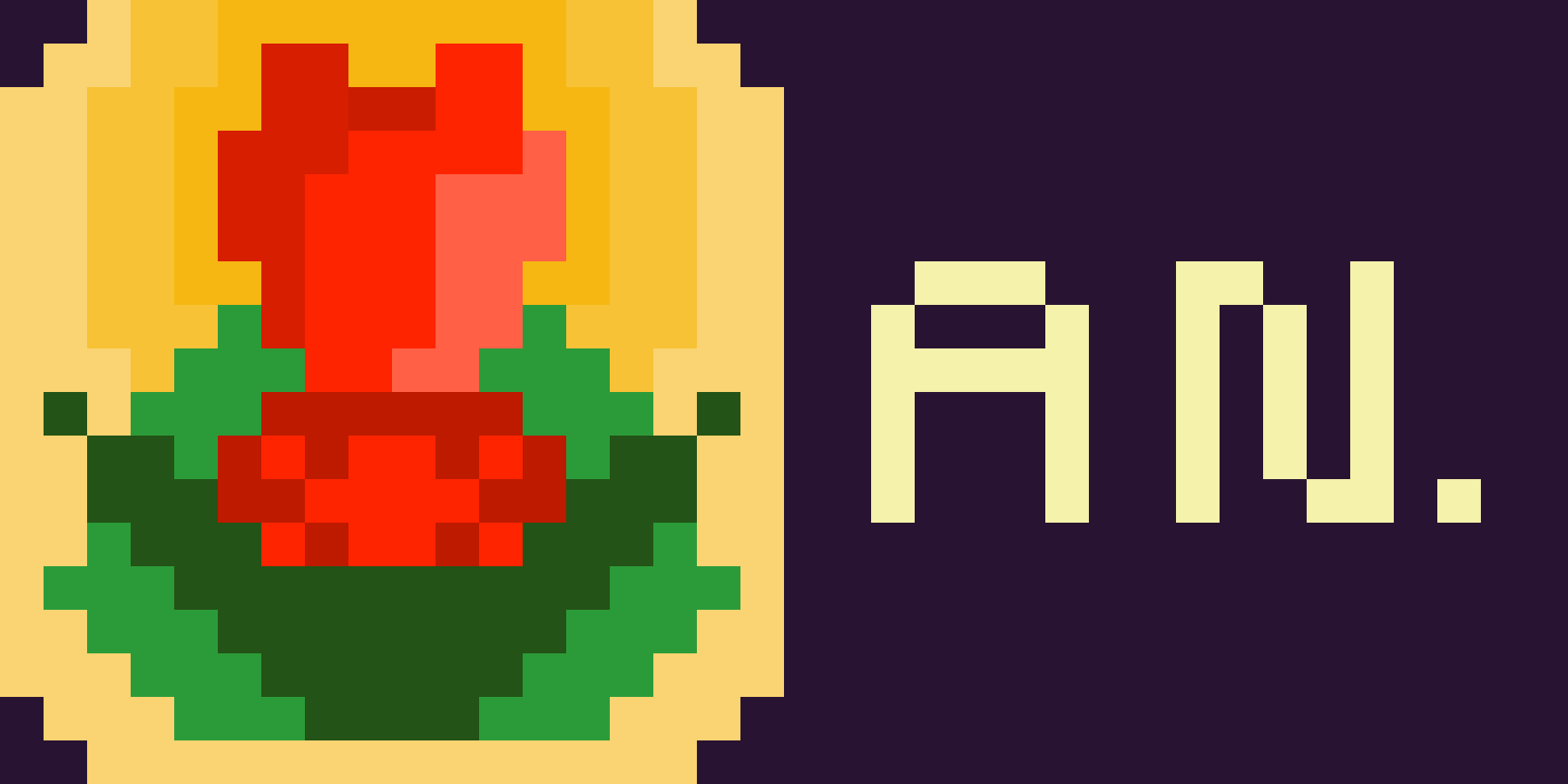 It's the above site logo with the word 'dump' replaced with 'an' in big letters. The ruby is now scarlet. This image is a button linking to the anshens section of the website